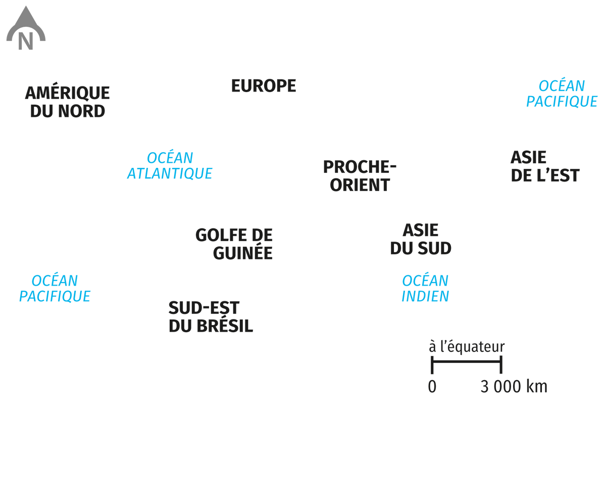 Les Espaces Fortes Contraintes Dans Le Monde Lelivrescolaire Fr