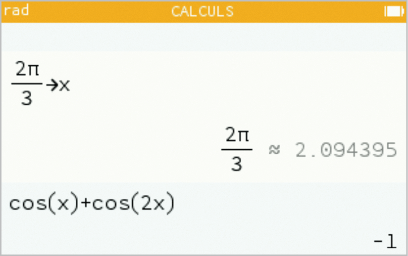 Maths spé - Chapitre 9 - Fonctions trigonométriques - TP2 Trigonométrie et arithmétique - calculatrice