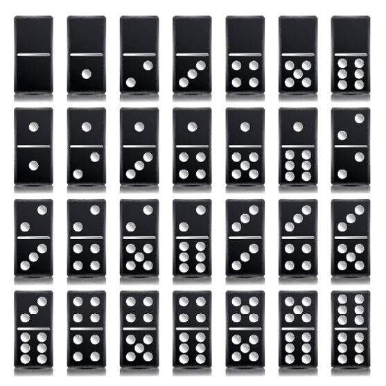 Maths spé - Chapitre 12 - Loi binomiale - exercice 55 - dominos