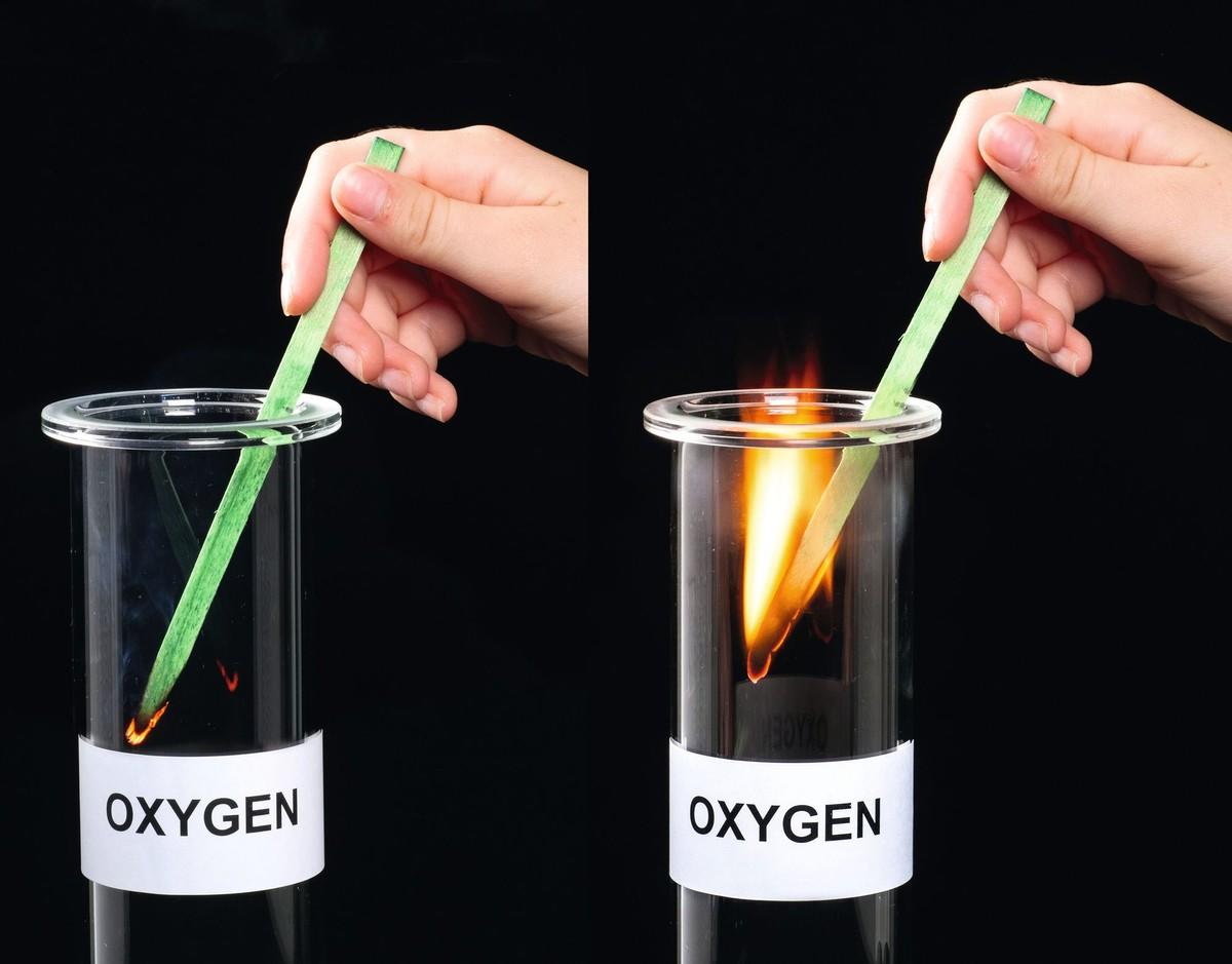 Test d'identification du dioxygène