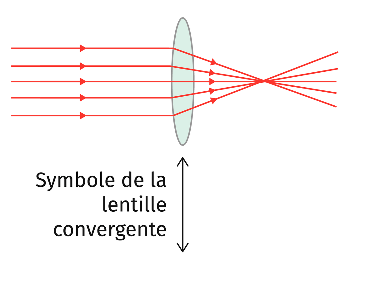 La lentille convergente