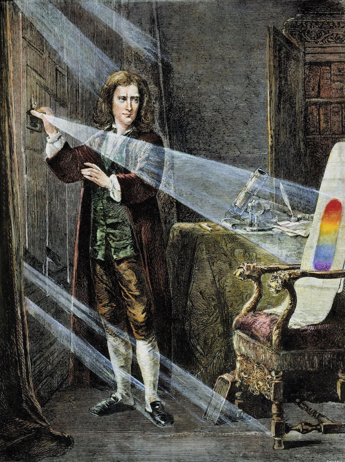 'L'expérience d'Isaac Newton