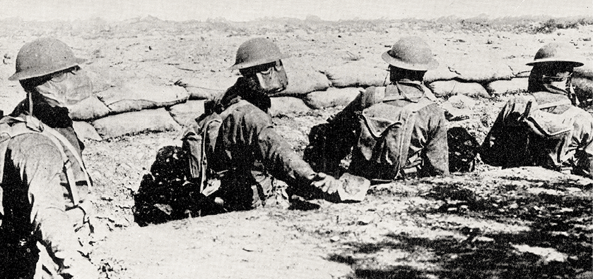 photo de soldats lors de la première guerre mondiale