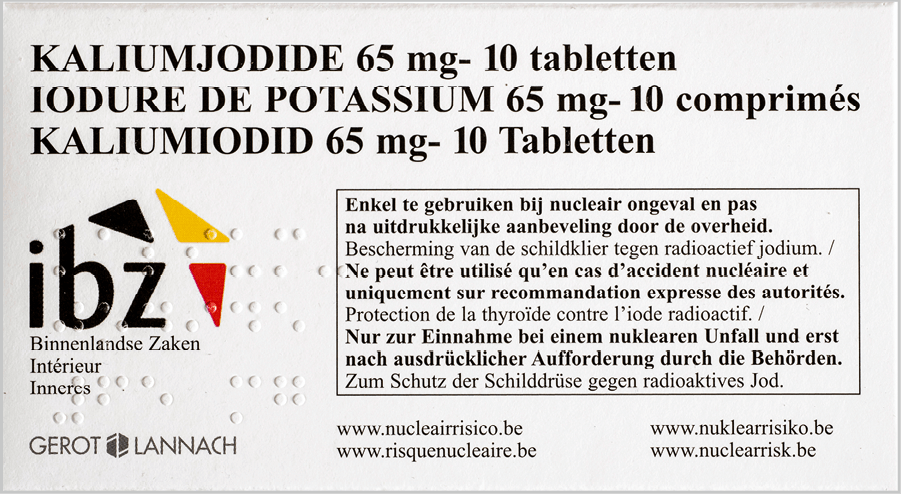 Dosage par étalonnage - Iodure de potassium