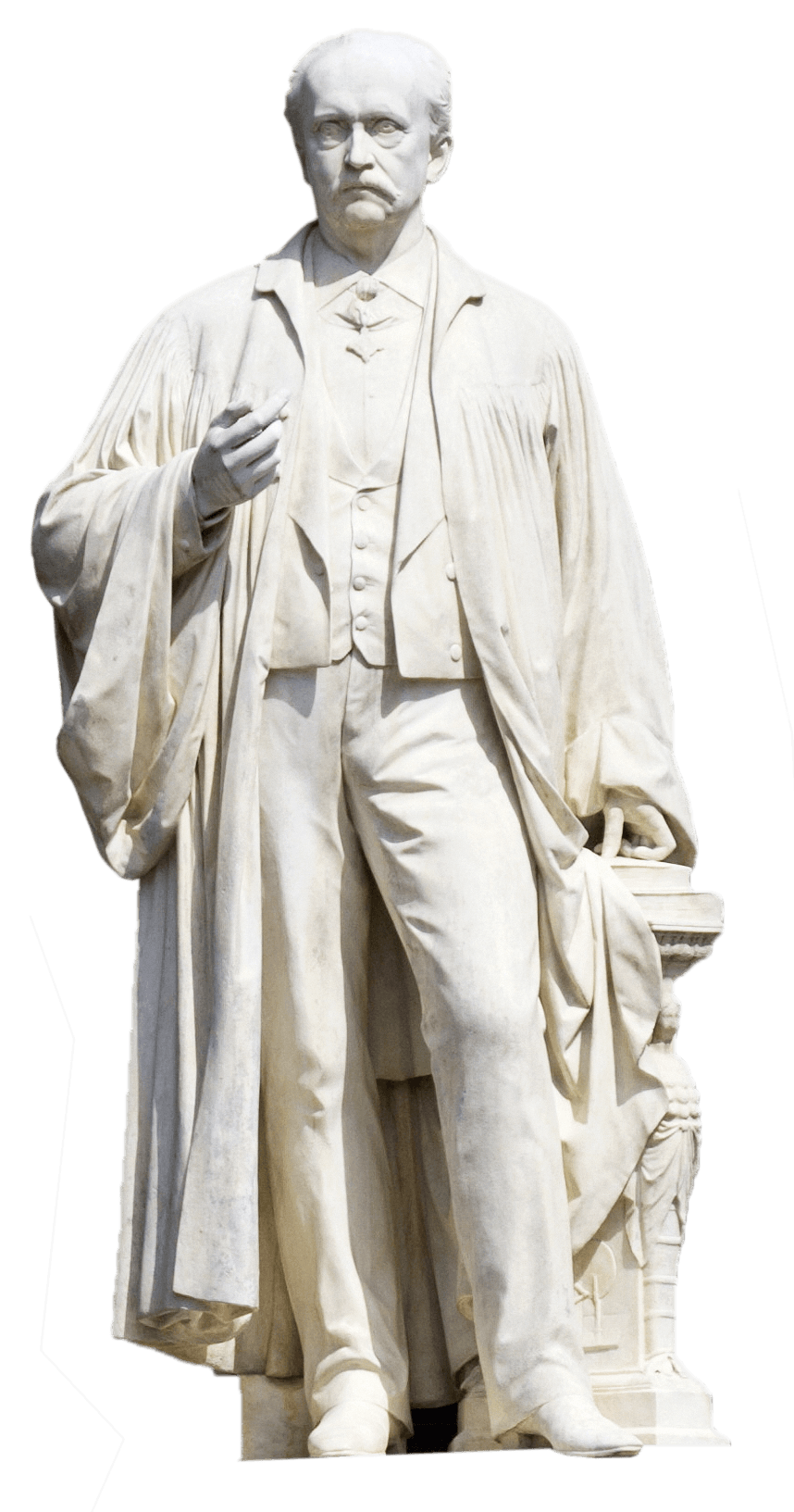 Statue de Helmholtz à l'université de Humboldt.
