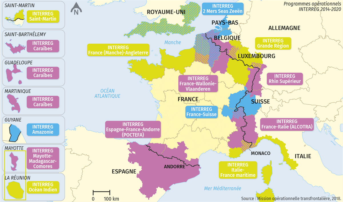 Les programmes INTERREG en France