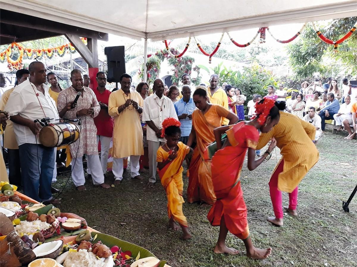 Une fête hindouiste en Martinique