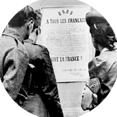 Point de passage - Juin 1940 affiche soldats