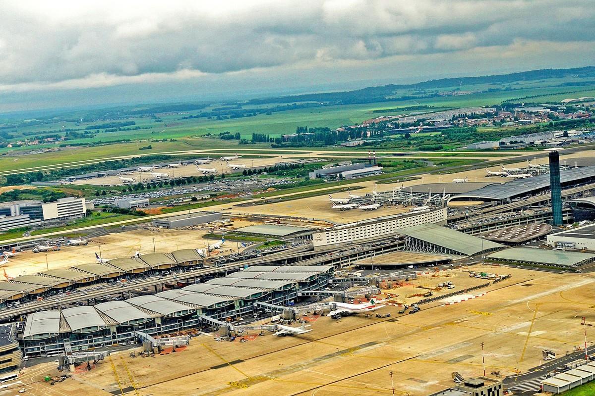 Le terminal 2 de l'aéroport Roissy Charles-de-Gaulle