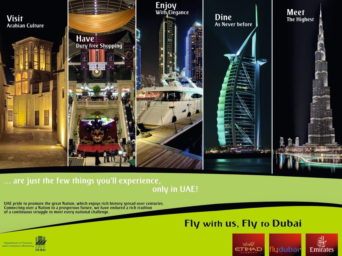 Publicité pour Dubaï