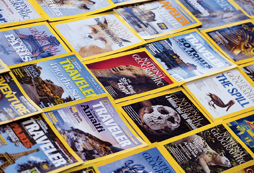 National Geographic covers
