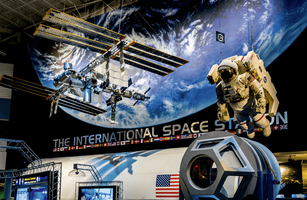 Model of the International Space Station