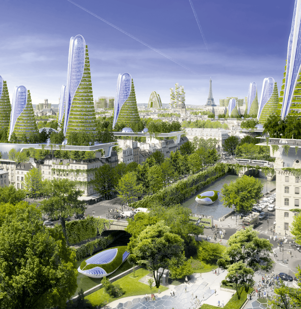 Paris Smart City, Vincent Callebaut Architectures