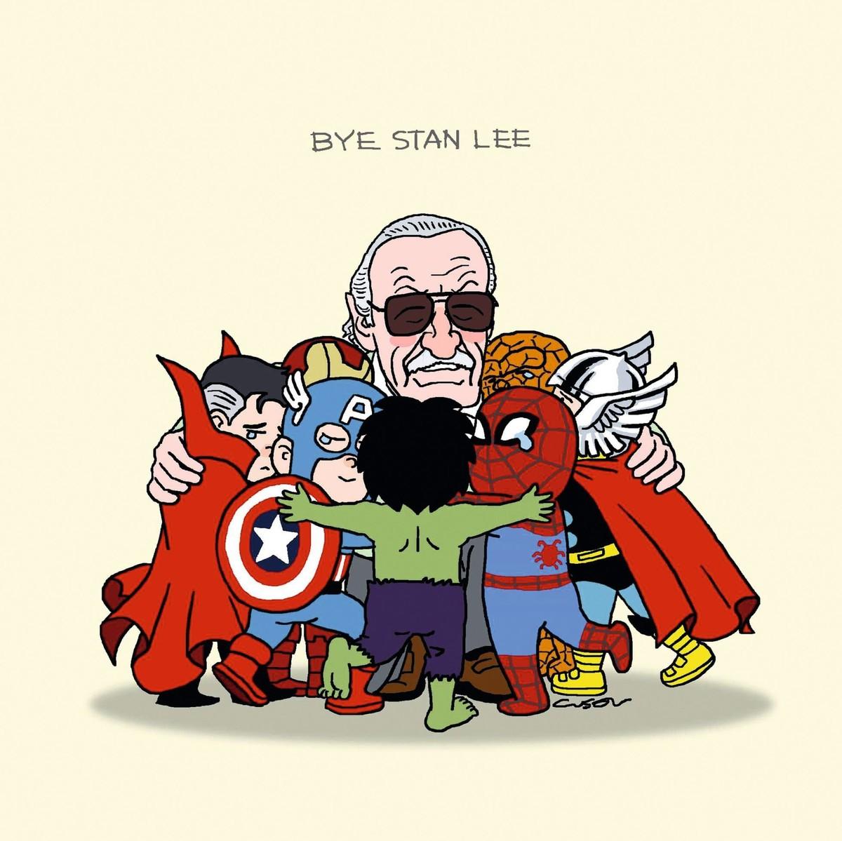 Bye Stan Lee, Cuson Lo, 2018