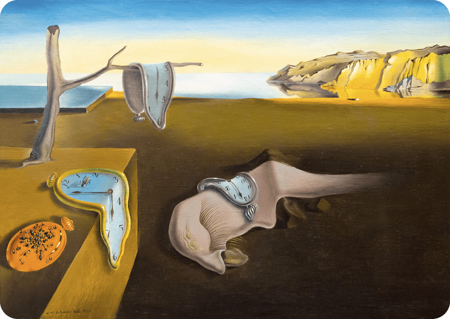 Salvador Dalí, La persistencia de la memoria, 1931