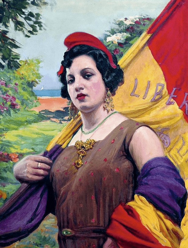 Teodora Andrew, Republica Española, 1931.