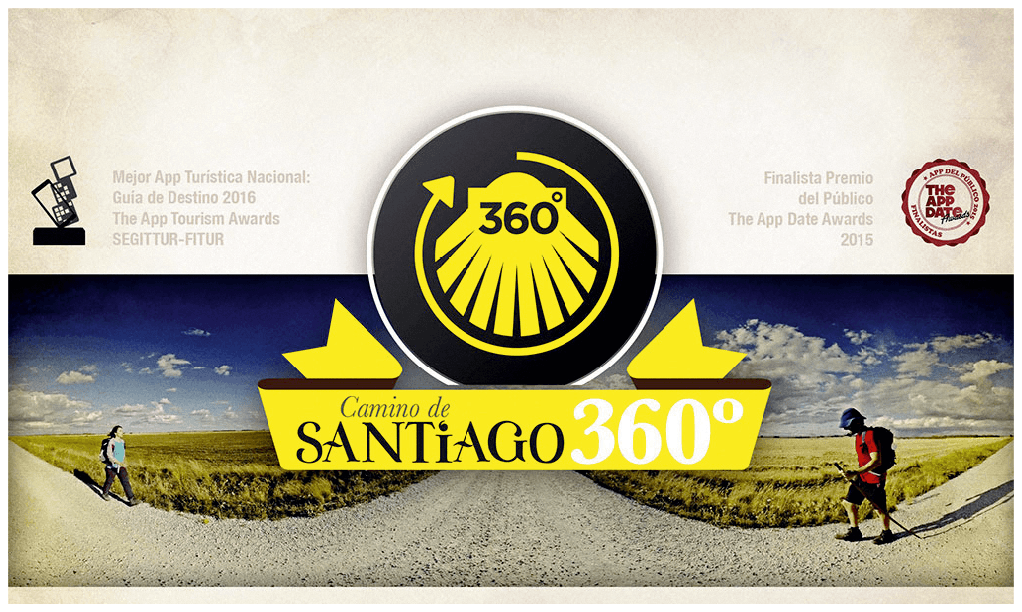 Aplicación Camino de Santiago 360°, 2015.