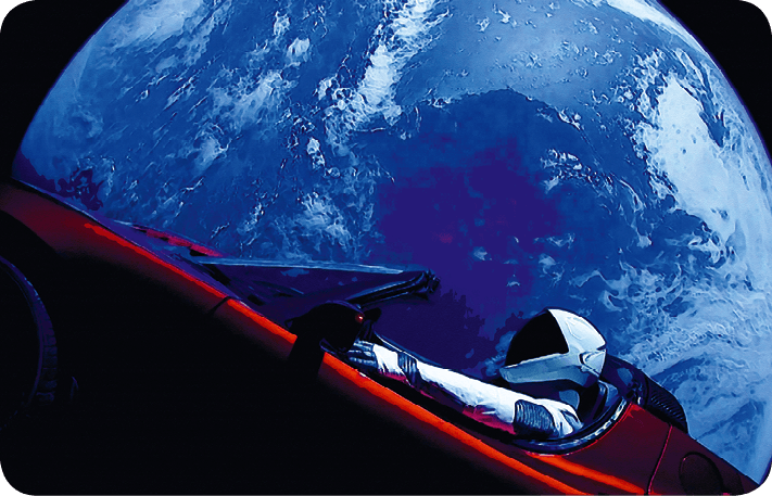 Tesla espace