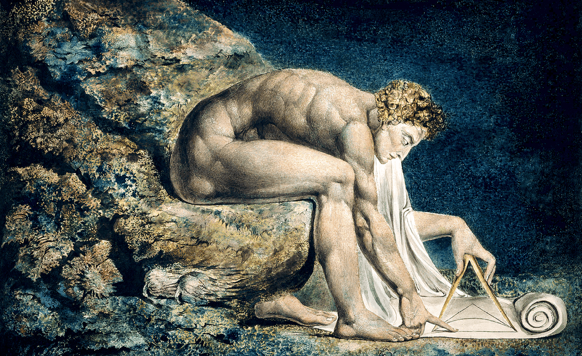 William Blake, Newton, 1795