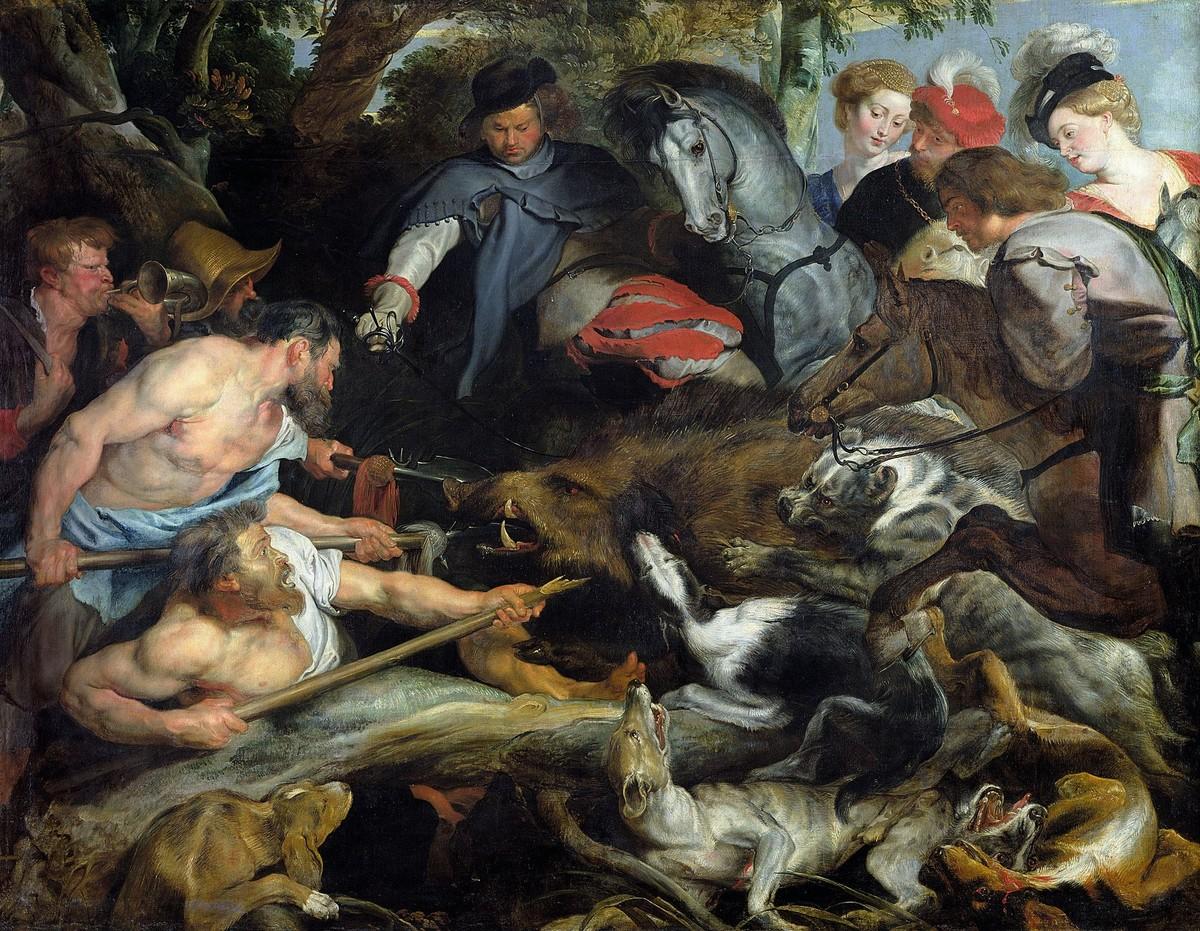 Rubens, La chasse au sanglier