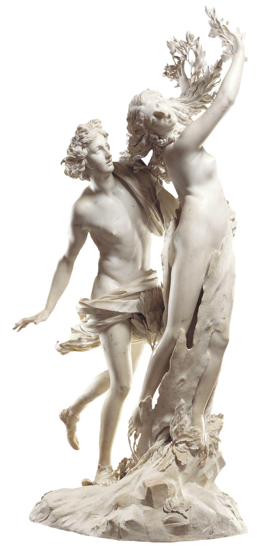 Gian Lorenzo Bernini (dit Le Bernin), Apollon et Daphné, 1622 - 1625, marbre, Rome.