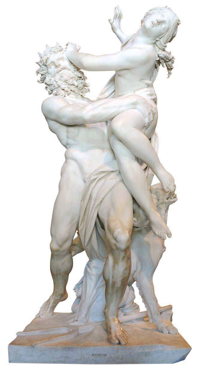 Gian Lorenzo Bernini (dit Le Bernin), L'Enlèvement de Proserpine, 1621, marbre, Rome.