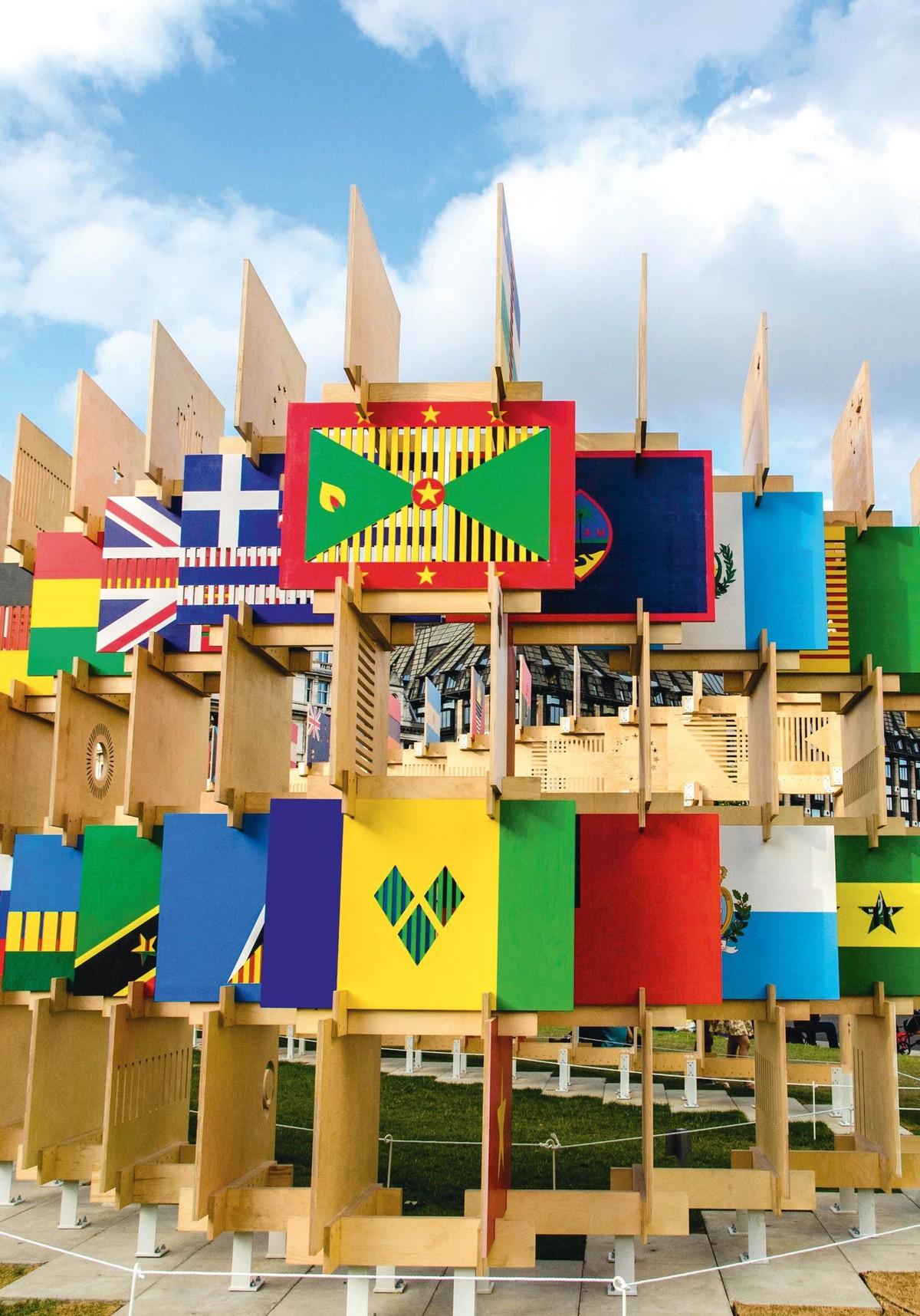House of Flags à Londres.