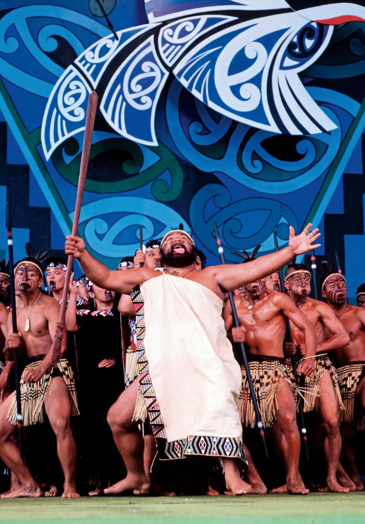 Maori Haka dance