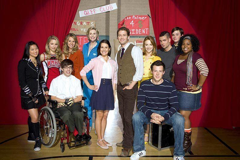 Image de la série Glee.