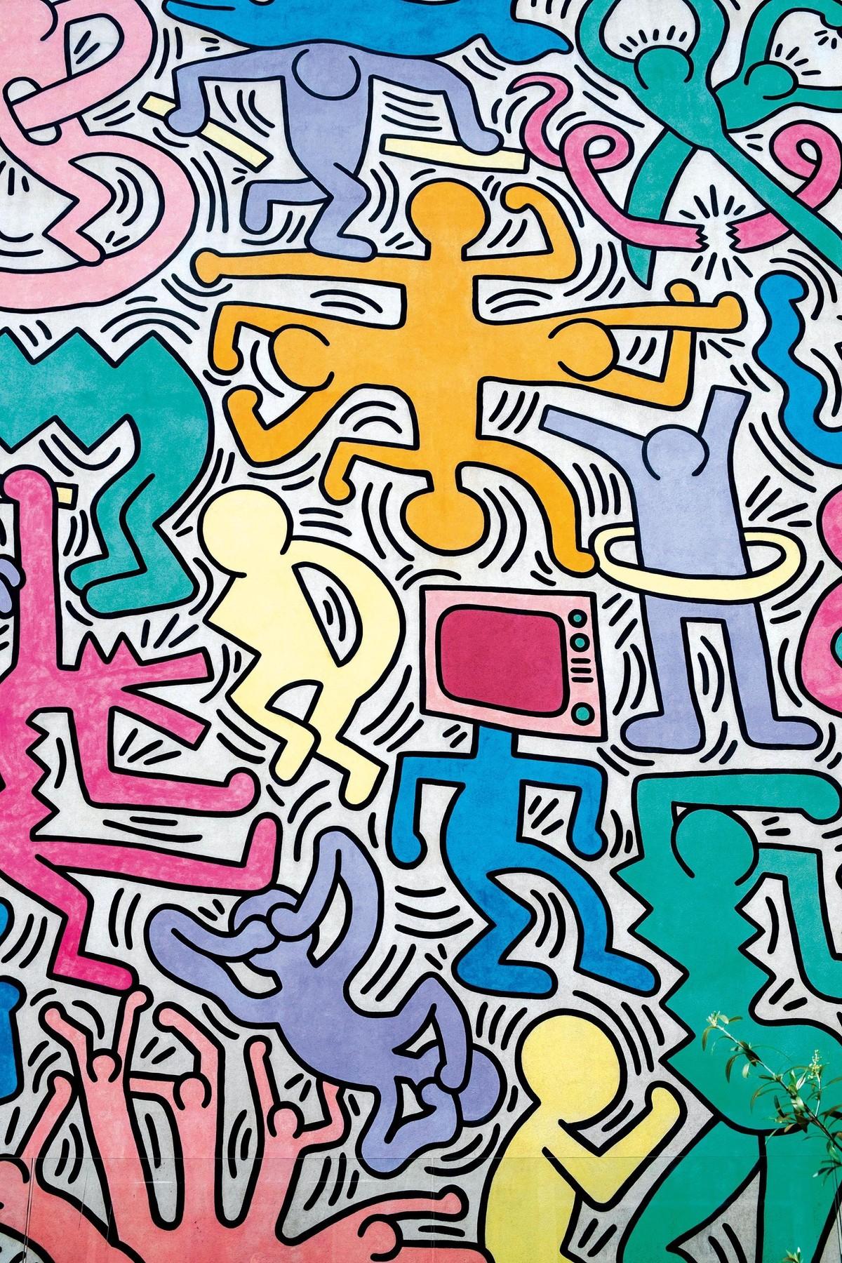  Dessin: We the youth de Keith Haring