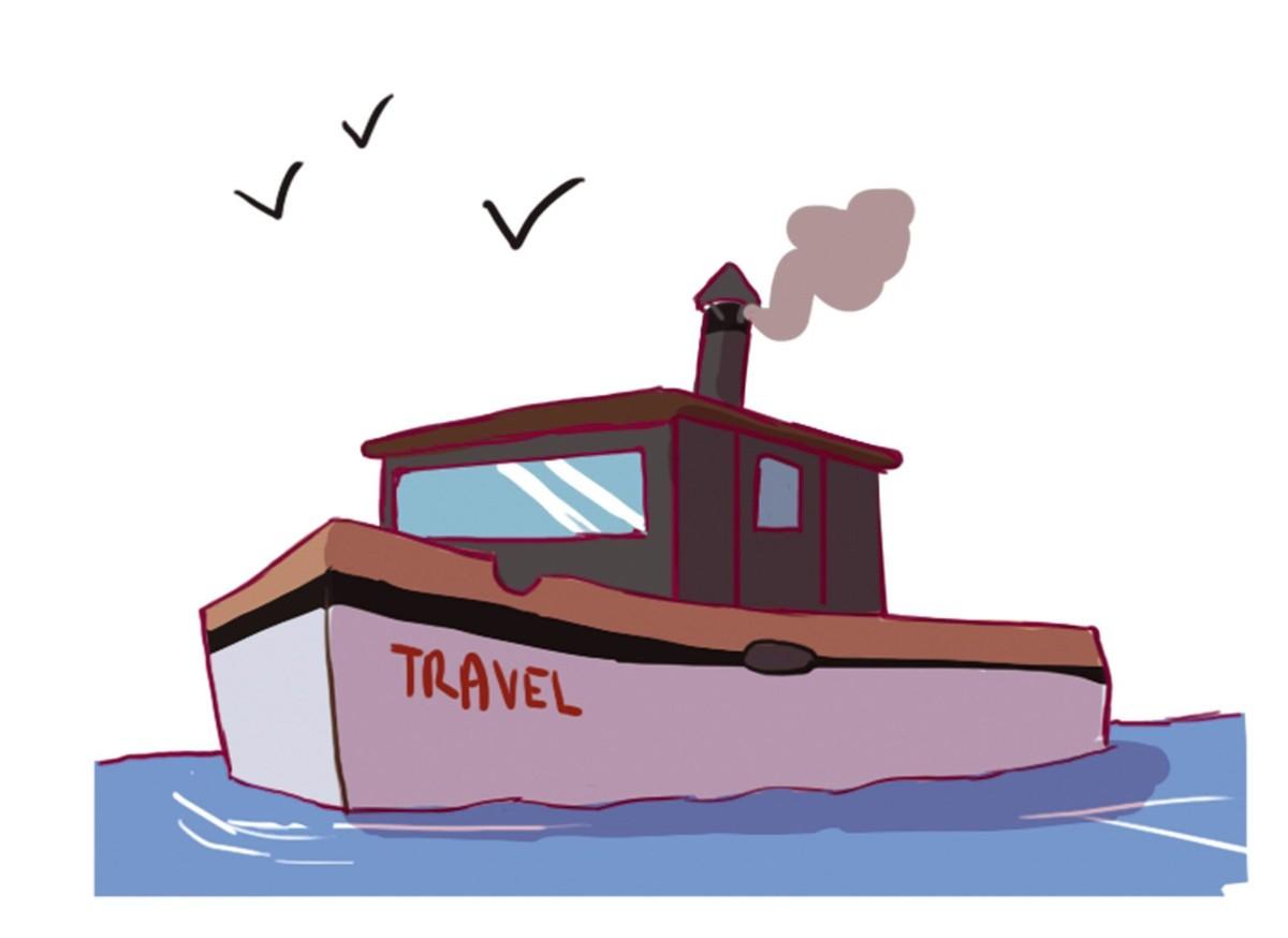 Illustration d'un bateau.