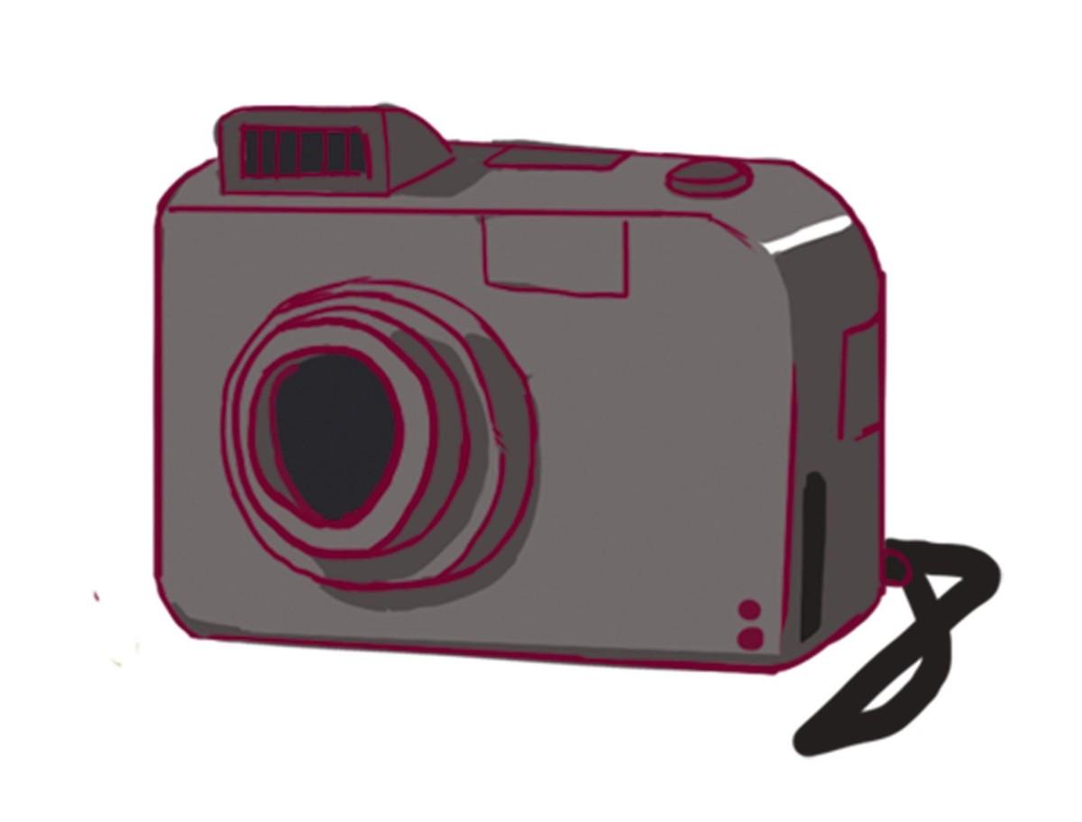 Illustration d'un appareil photo.
