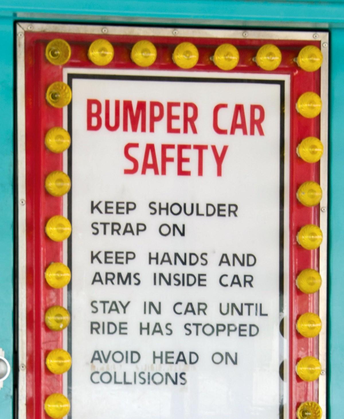 Bumper car safety