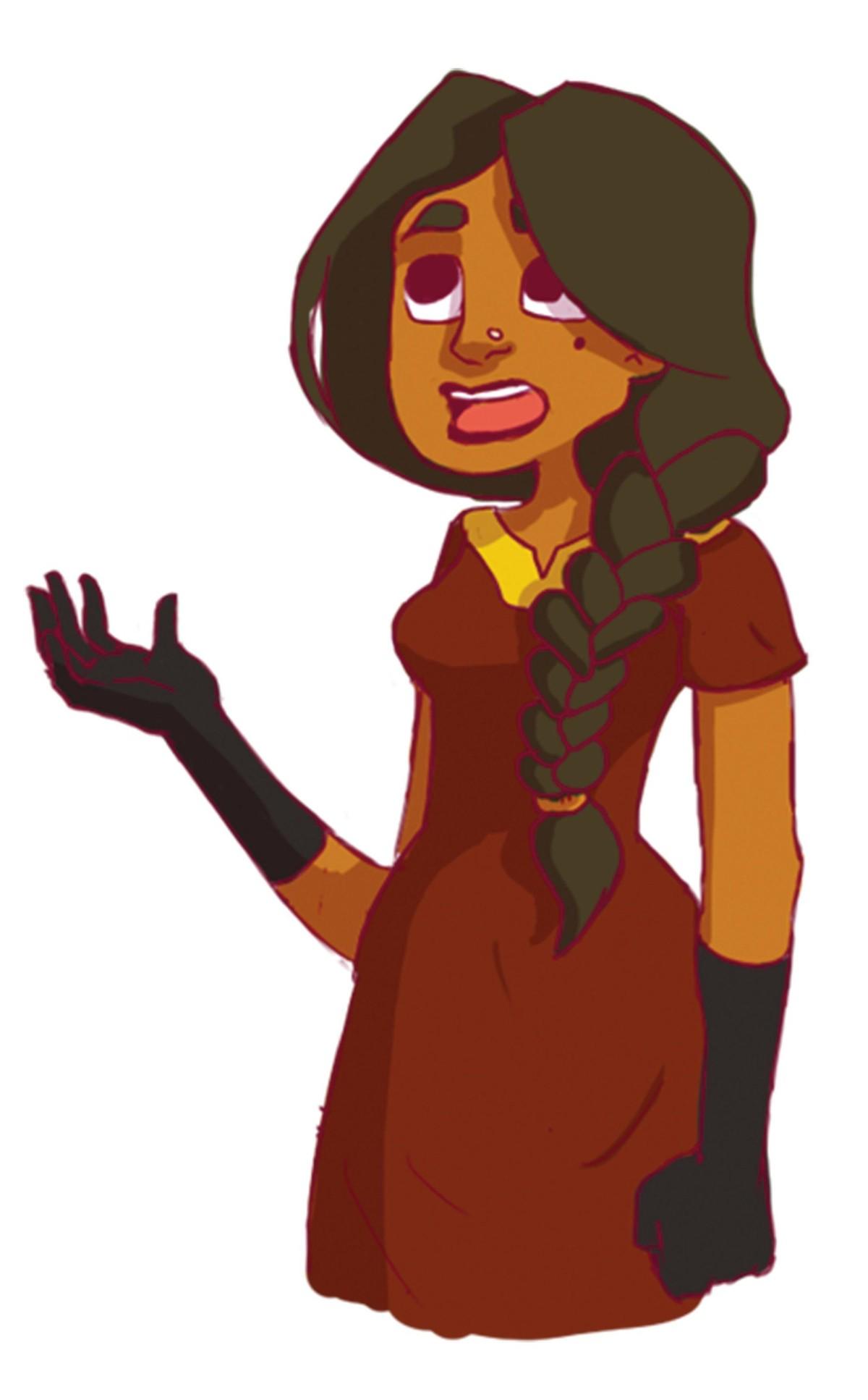 Un personnage qui chante.