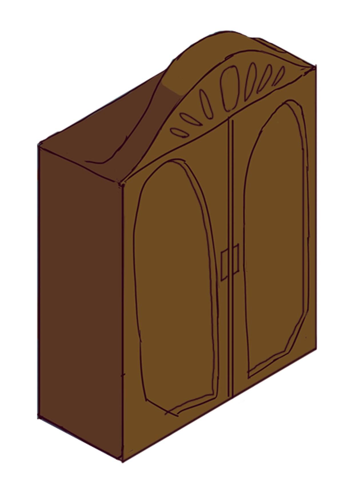 Illustration d'une armoire.