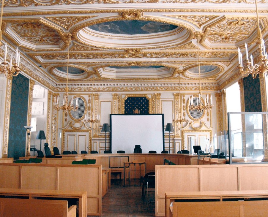 Cour d'assise du palais du parlement de Bretagne