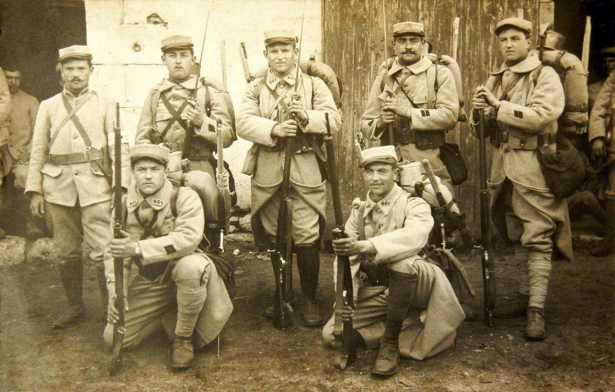 Ex. 5 Régiment de soldats