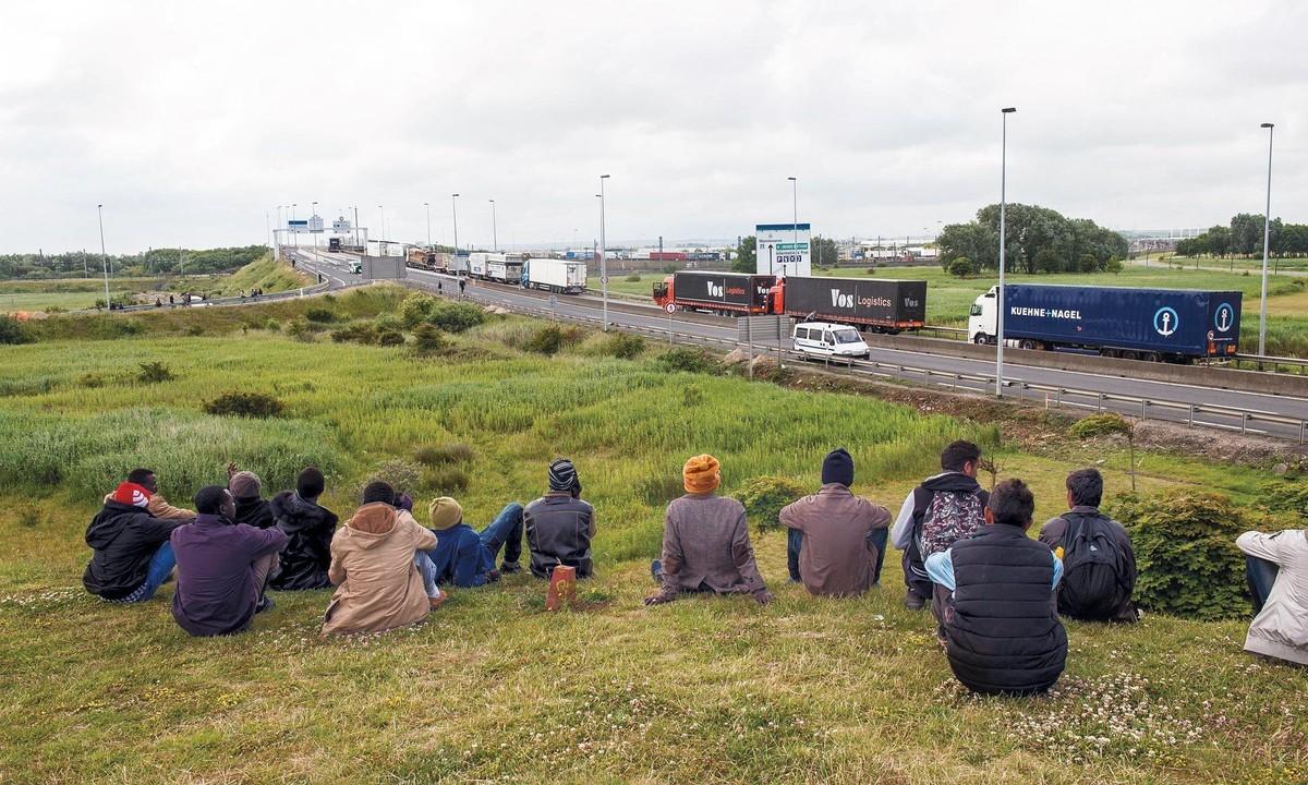 Migrants près de Calais