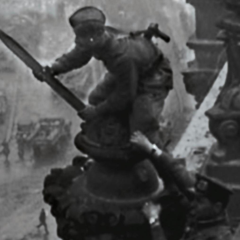 Un soldat de l'armée rouge