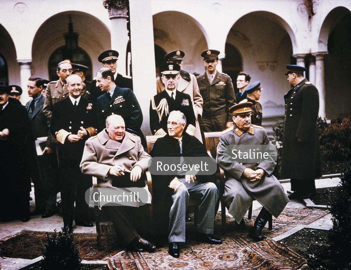 La conférence de Yalta