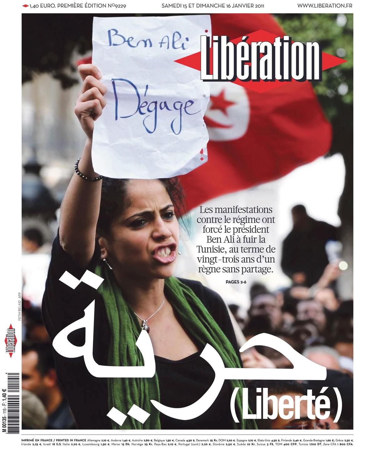 Les « printemps arabes » en Tunisie