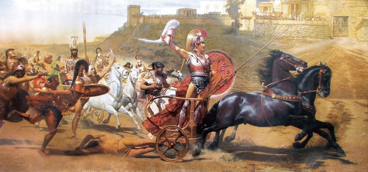 Ex. 11 Le triomphe d'Achille