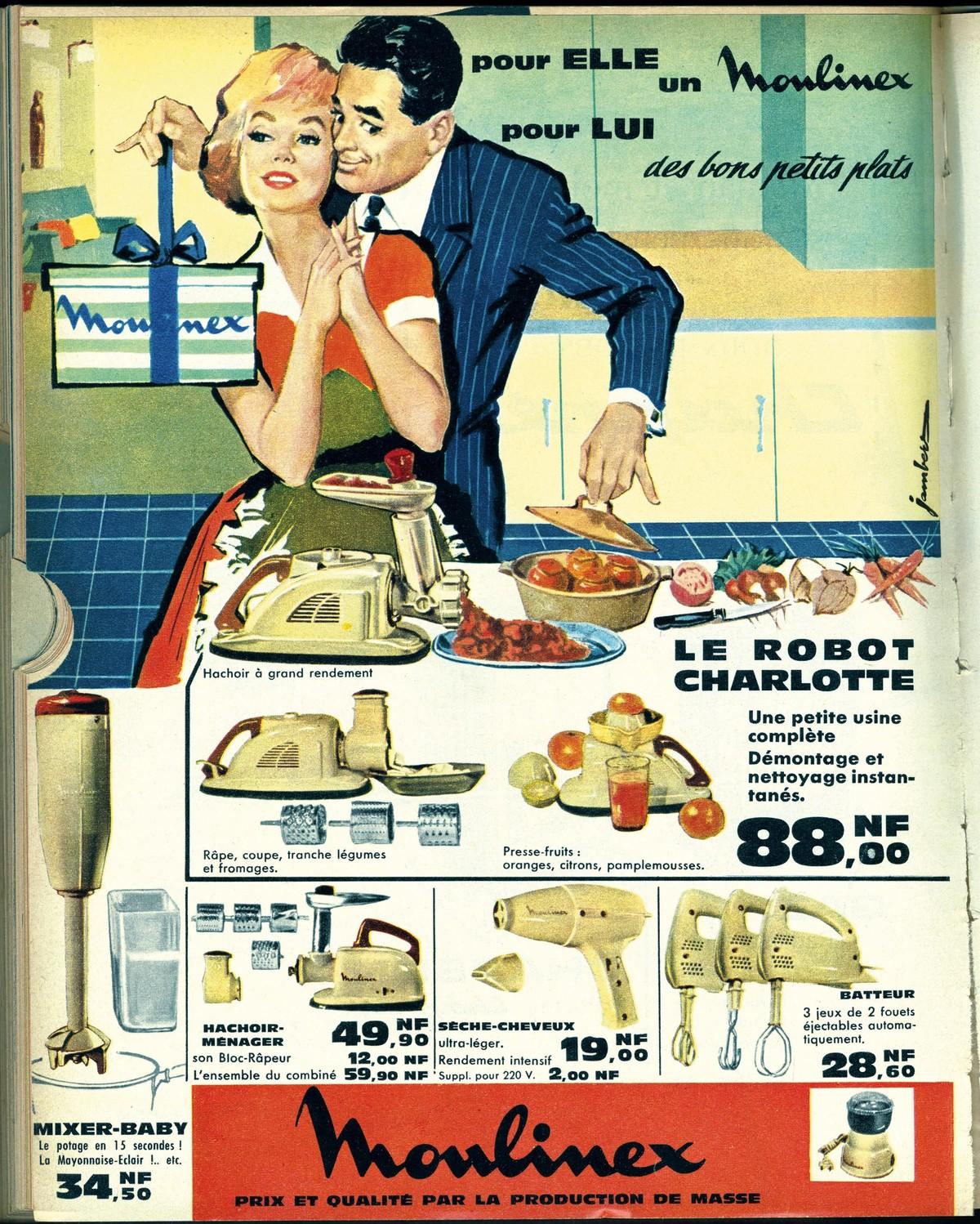 L'image de la femme et du couple, dans la publicité des années 1960