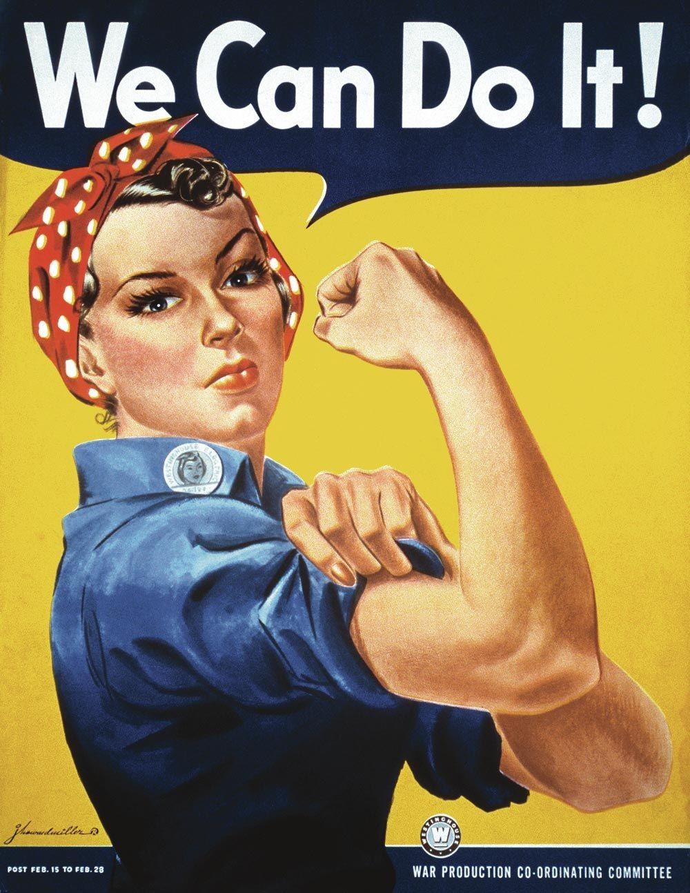 « On peut le faire ! » affiche américaine, 1942.