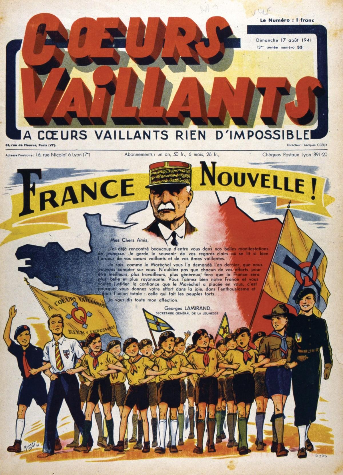 La propagande du régime de Vichy