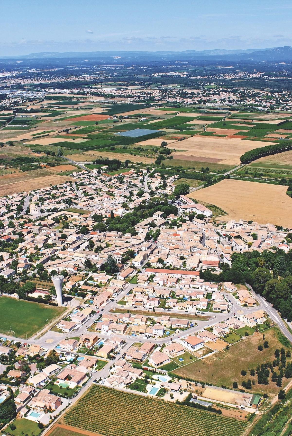 Deux communes dans l'aire urbaine de Montpellier
