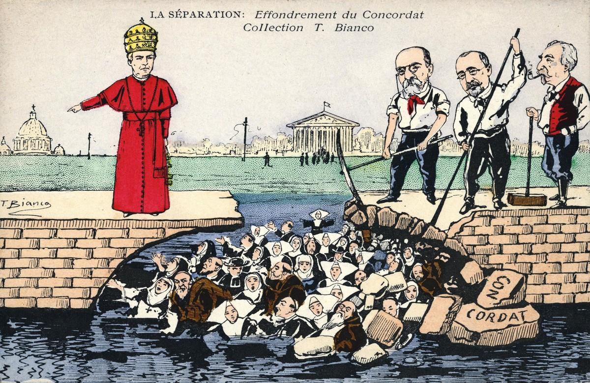 La rupture des relations entre la France et le Vatican