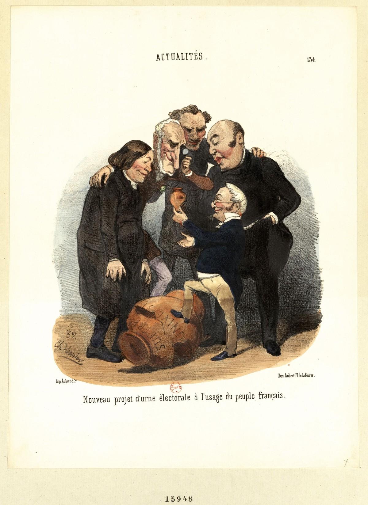 Doc. 2 Caricature contre la loi électorale de 1850