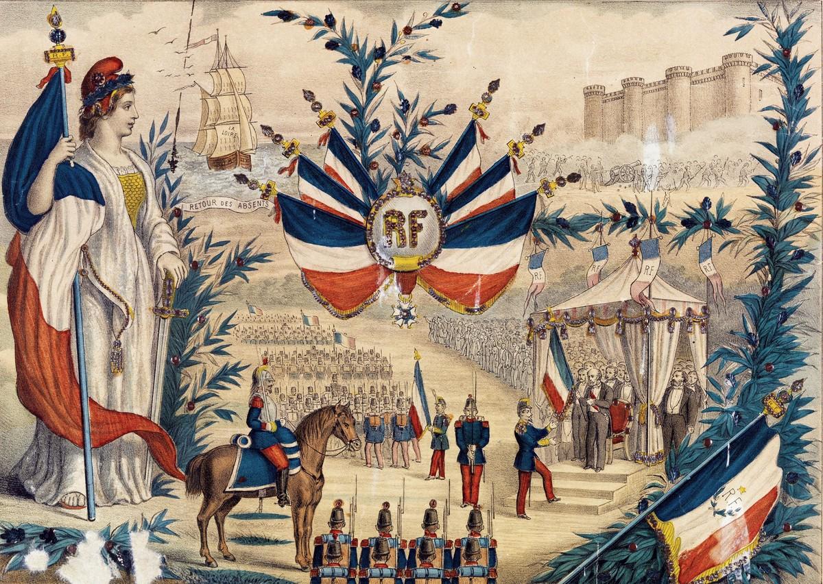 La République triomphante préside à la grande fête nationale du 14 juillet 1880