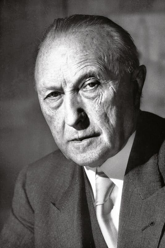 Portrait de Konrad Adenauer